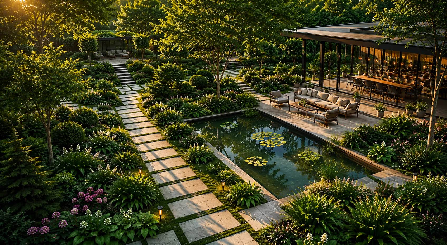 Private villa landscape project