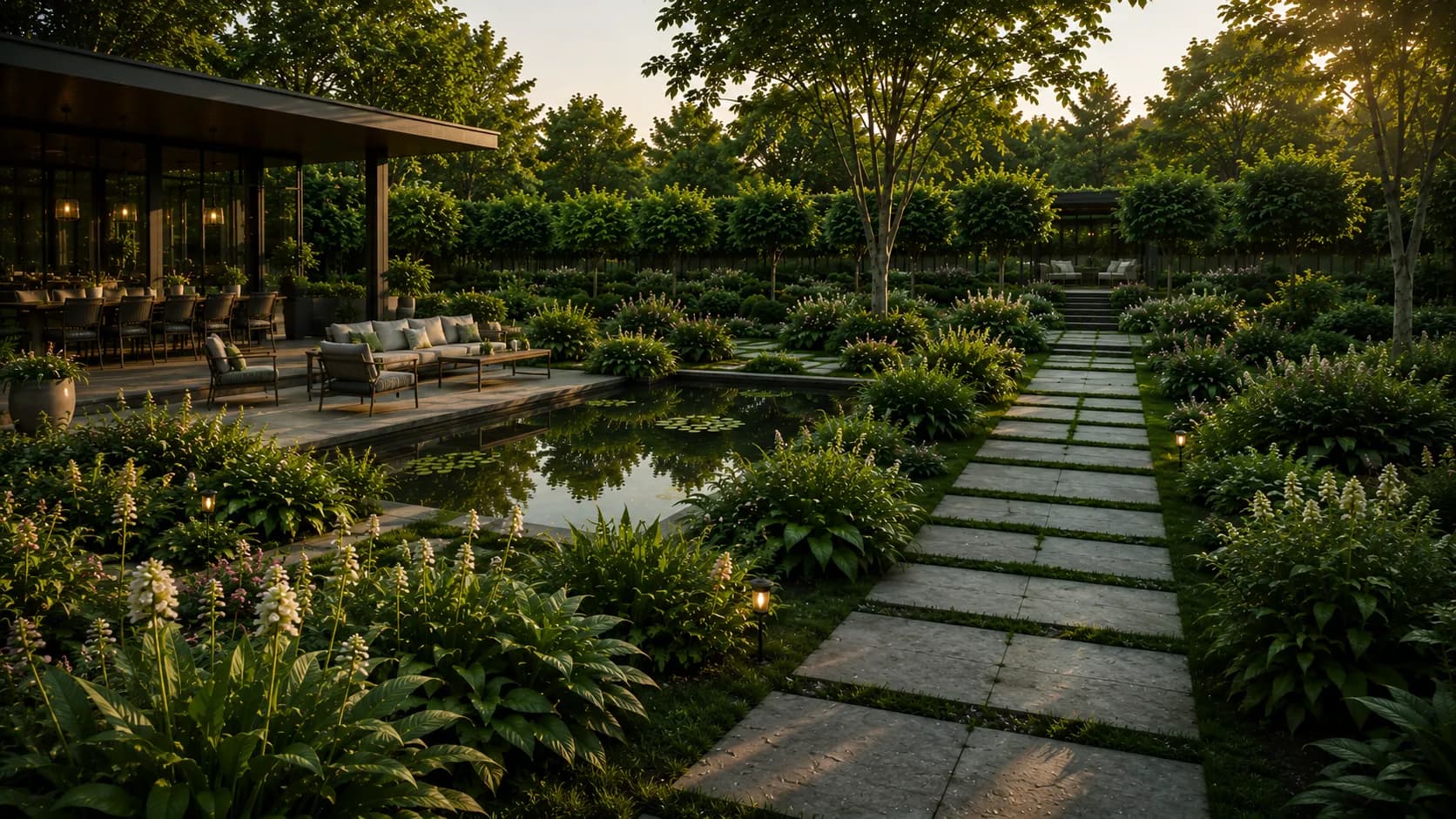 Garden design gallery image