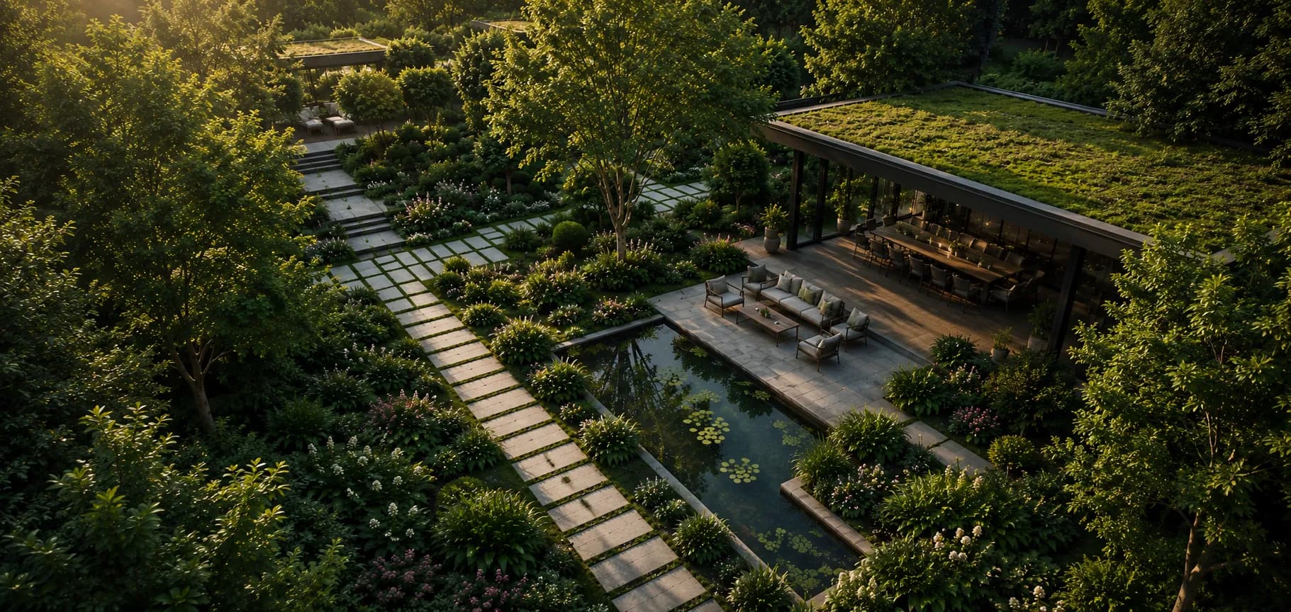 Green landscape implementation
