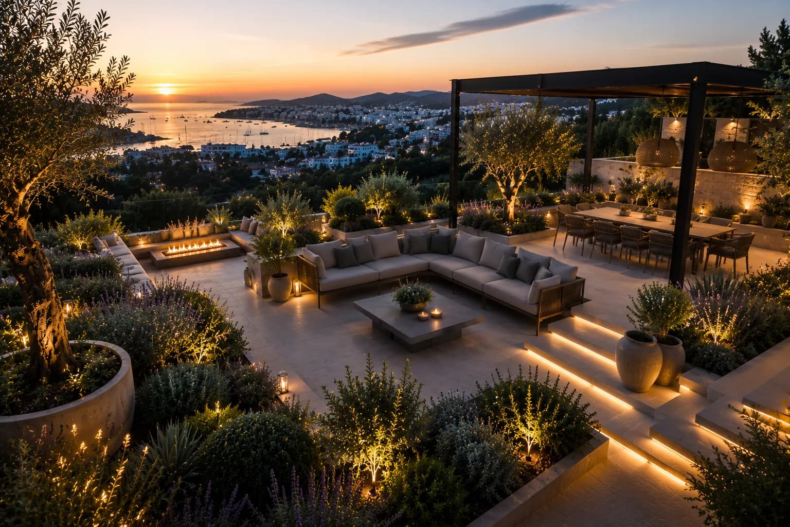 Bodrum Terrace Garden