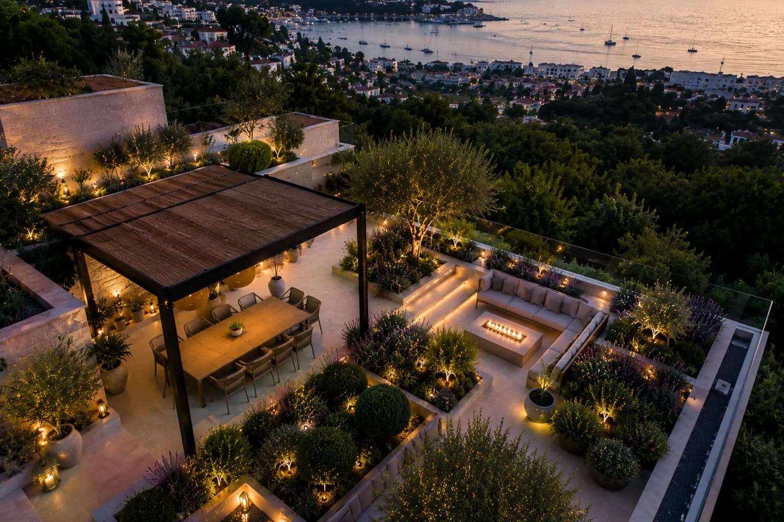 Bodrum Teras Bahçesi