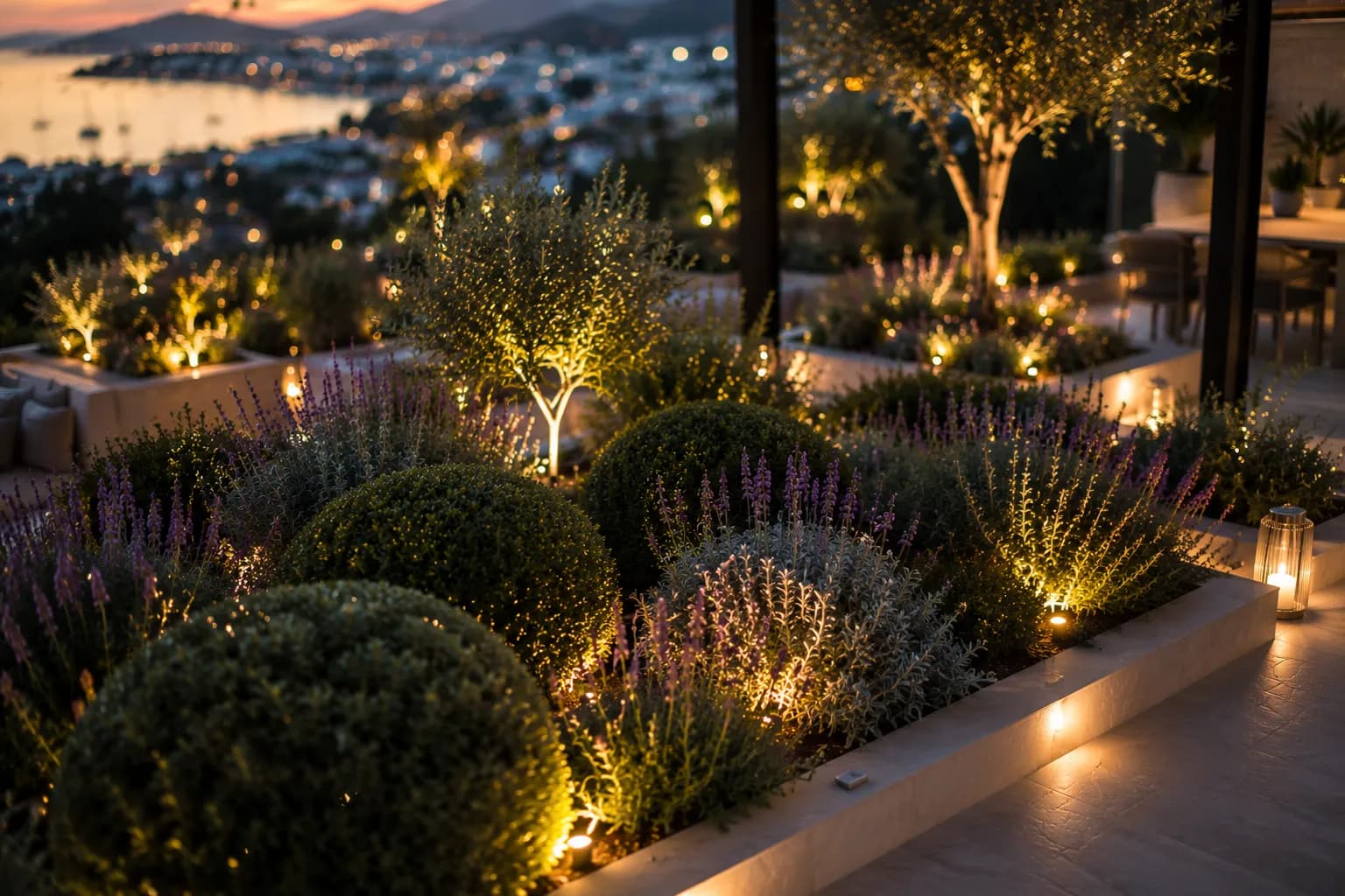 Bodrum Teras Bahçesi 4