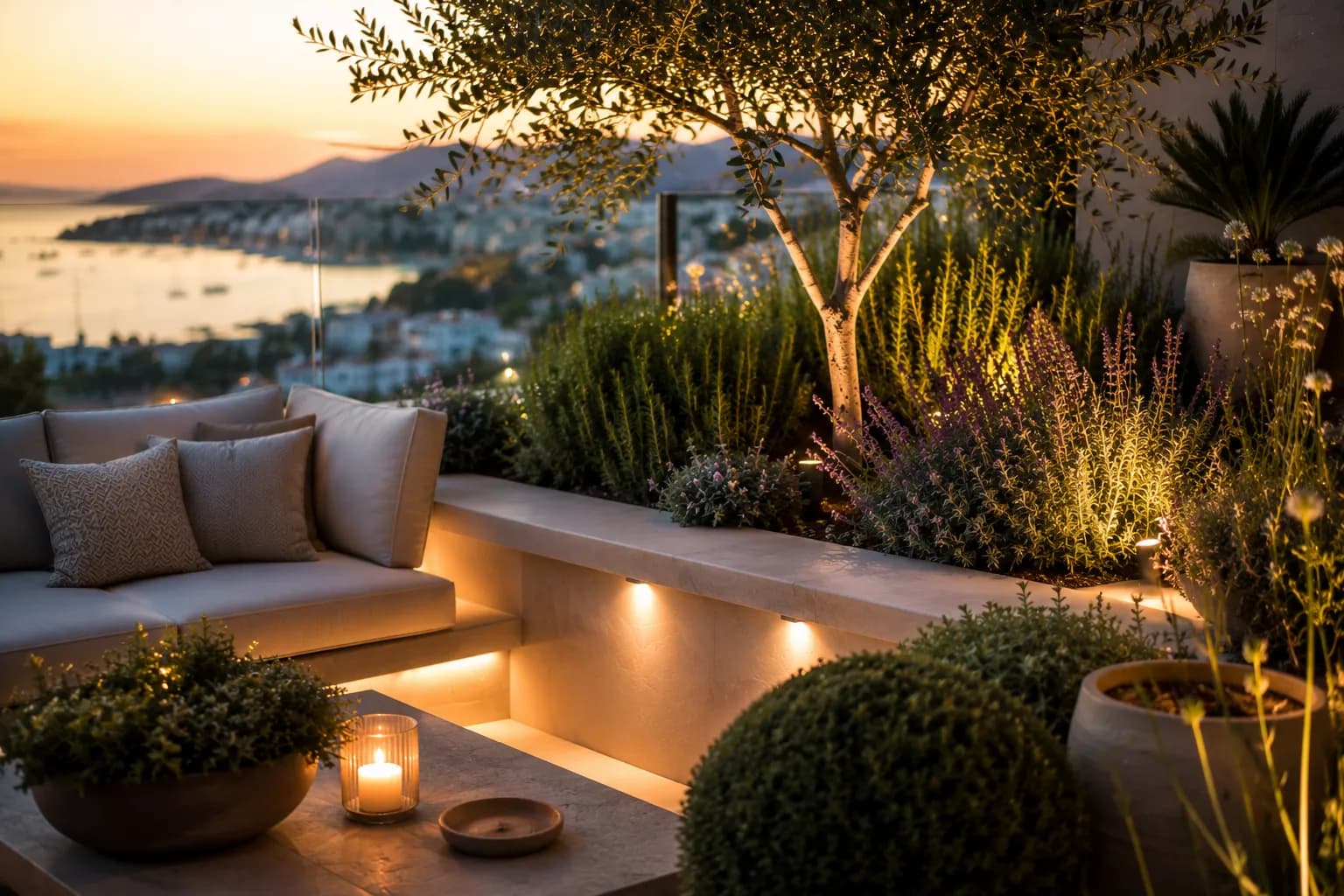 Bodrum Teras Bahçesi 5