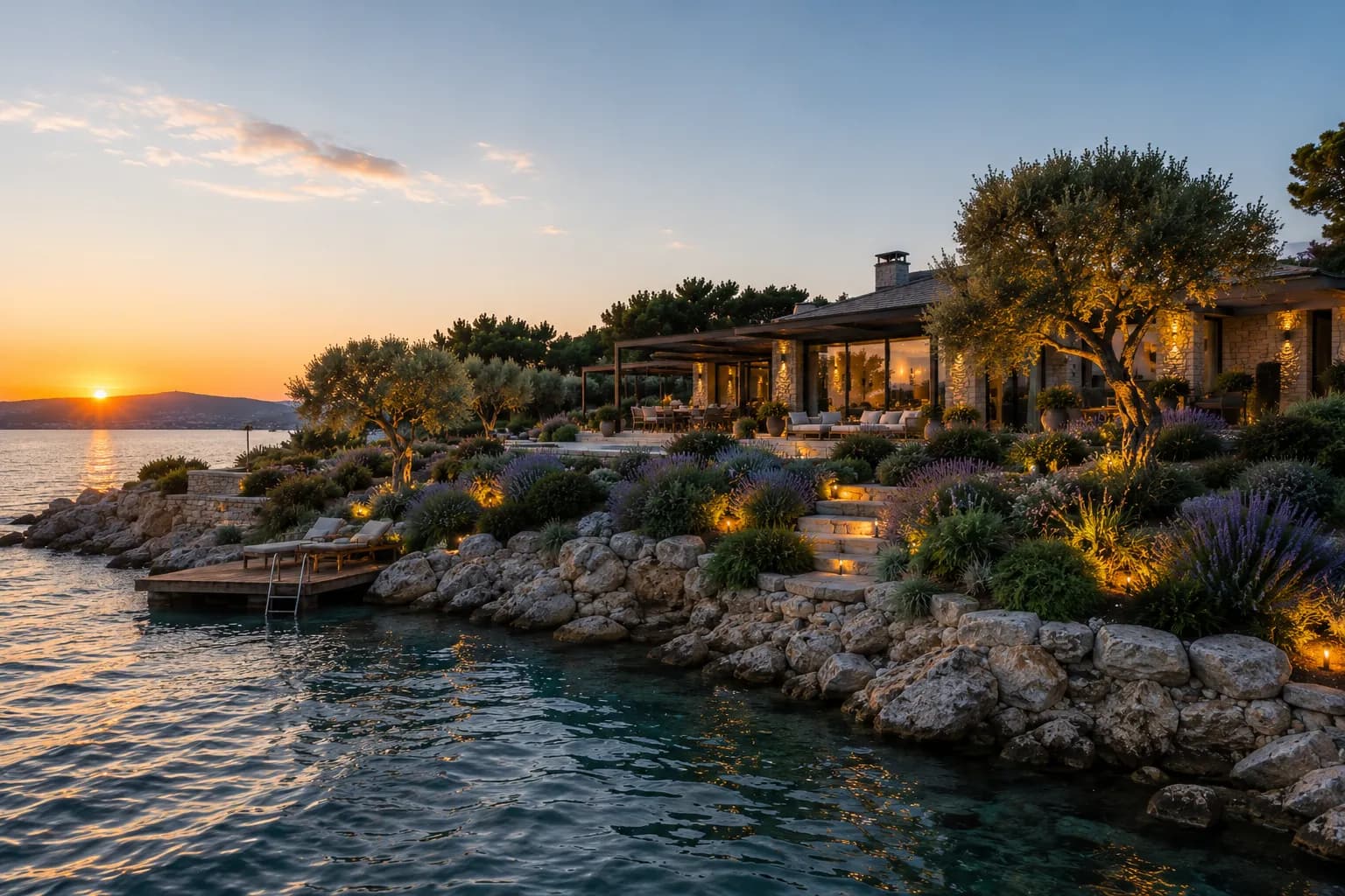 Çeşme Coastal Villa Landscape