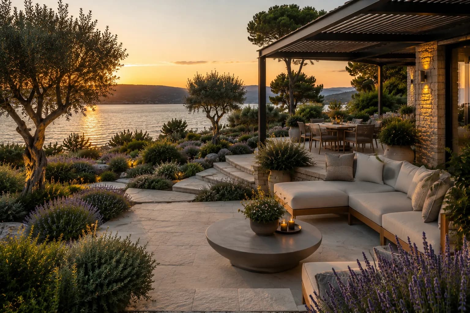 Çeşme Coastal Villa Landscape 4