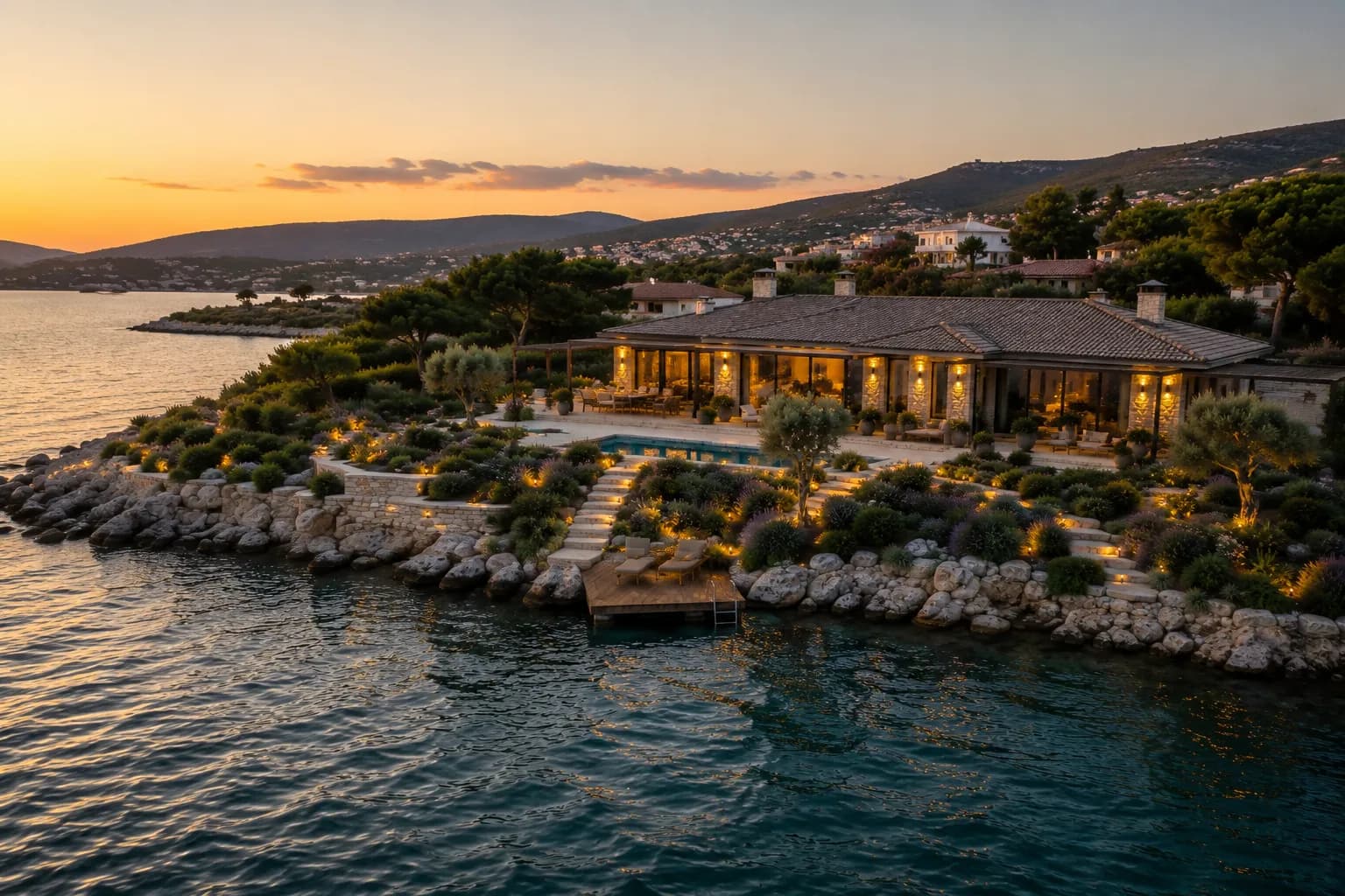 Çeşme Coastal Villa Landscape 5