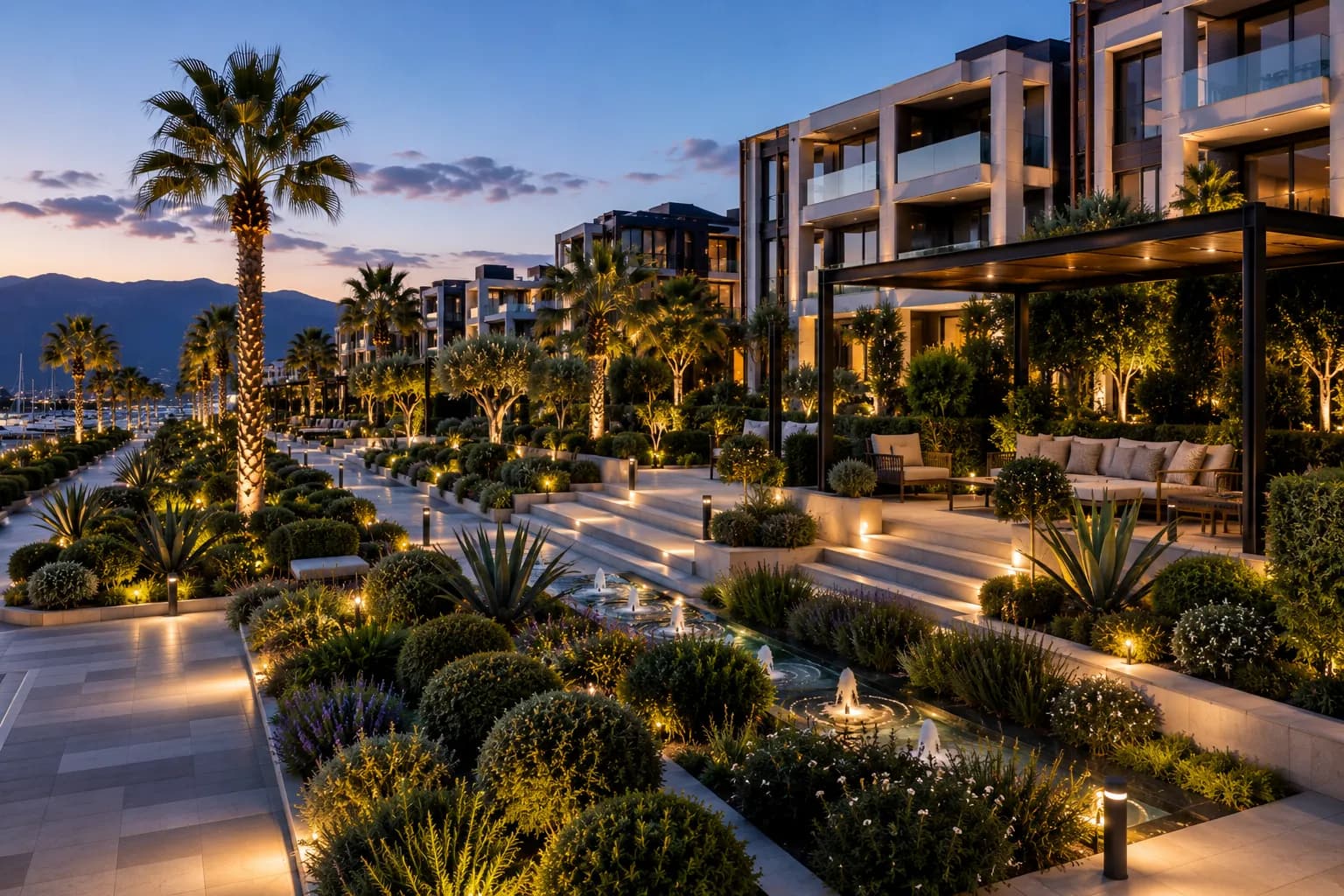 Kemer Marina Residence Landscape 4