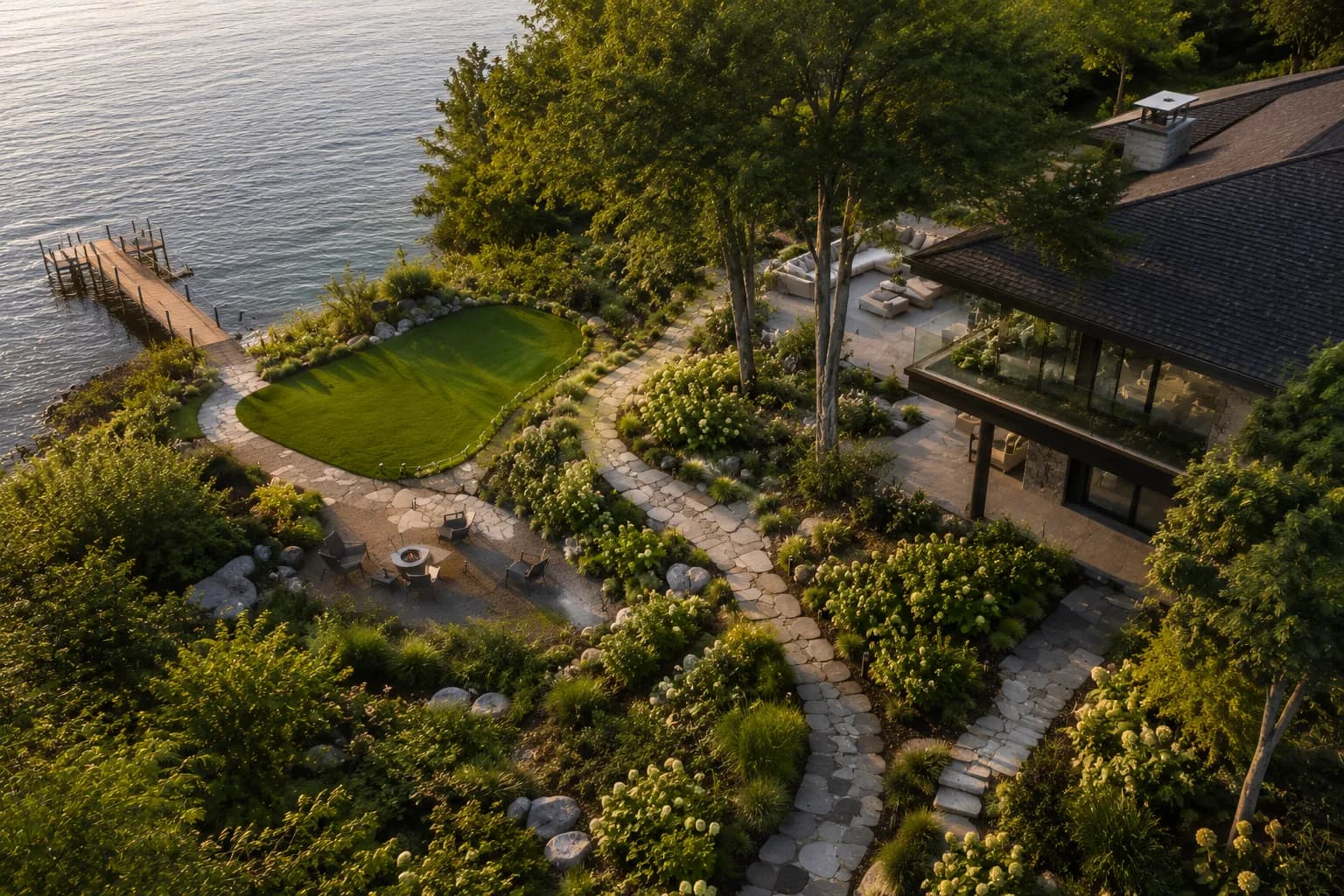 Sapanca Lake House Landscape