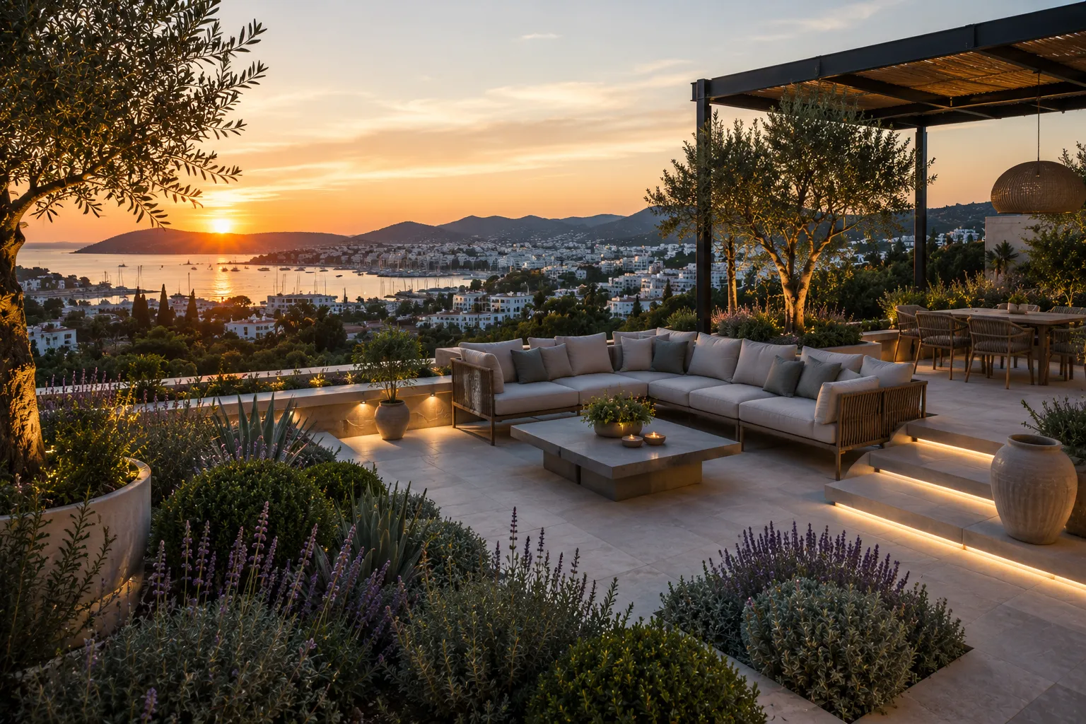 Bodrum Teras Bahçesi